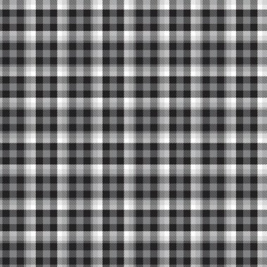 Siyah ve Beyaz Glen Ekose desenli, moda tekstil ve grafikleri için uygun.