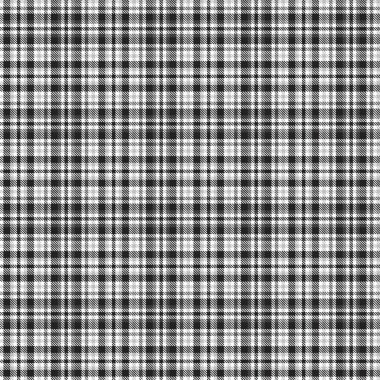 Siyah ve Beyaz Glen Ekose desenli, moda tekstil ve grafikleri için uygun.