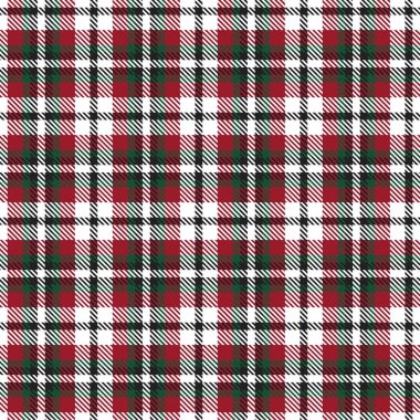 Christmas Glen Ekose desenli moda tekstil ve grafikleri için uygun