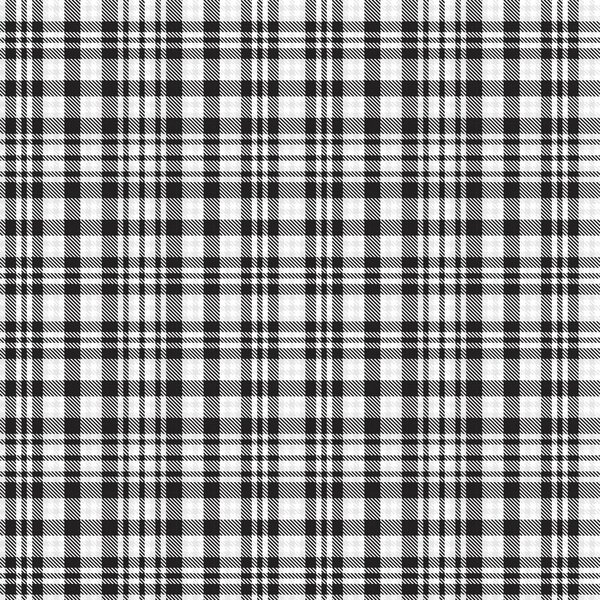 Black and White Glen Plaid textured pattern suitable for fashion textiles and graphics