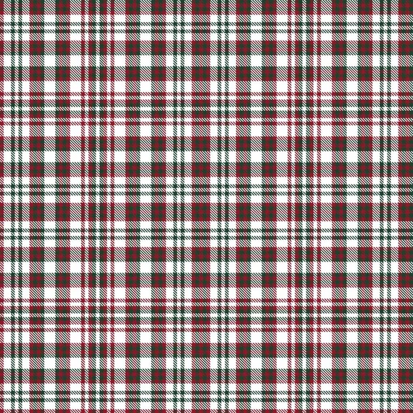 Christmas Glen Plaid Texturierte Nahtlose Muster Geeignet Für Modetextilien Und — Stockvektor