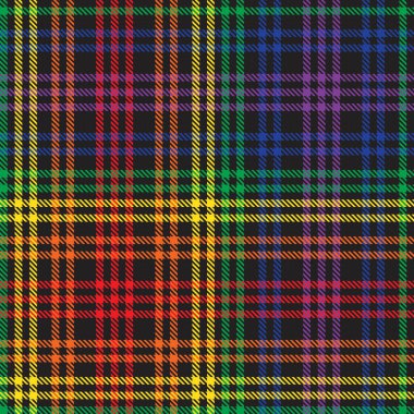Gökkuşağı Glen Ekose desenli moda tekstil ve grafikleri için uygun kusursuz desen