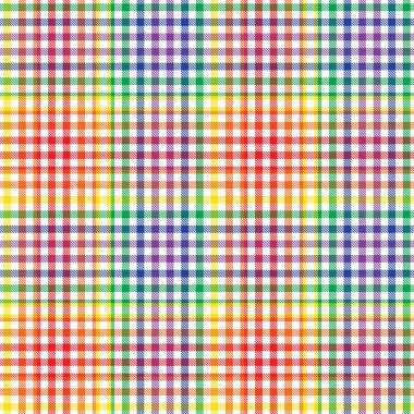 Gökkuşağı Glen Ekose desenli moda tekstil ve grafikleri için uygun kusursuz desen