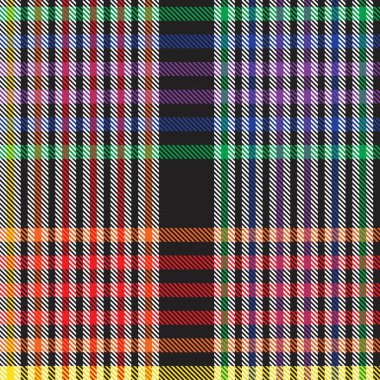 Gökkuşağı Glen Ekose desenli moda tekstil ve grafikleri için uygun kusursuz desen