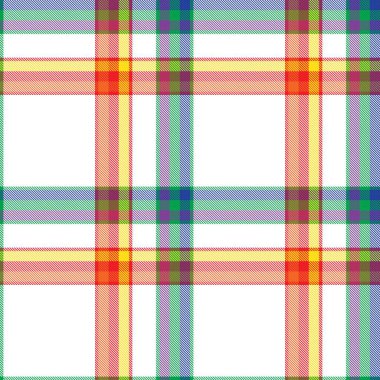 Gökkuşağı Glen Ekose desenli moda tekstil ve grafikleri için uygun kusursuz desen