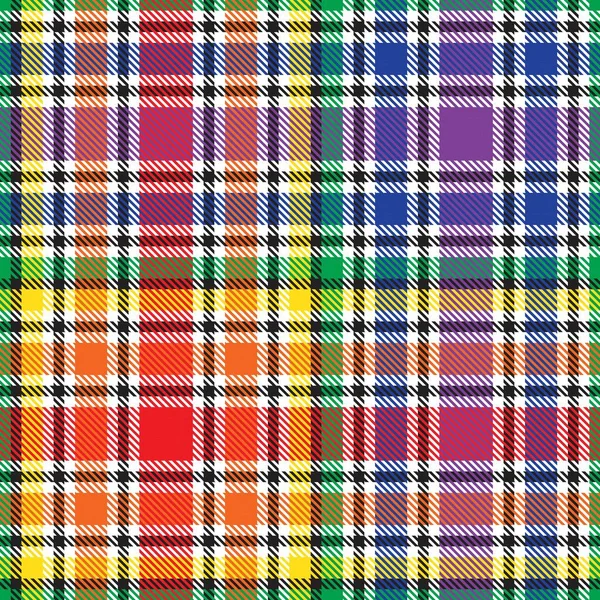 Gökkuşağı Glen Ekose desenli moda tekstil ve grafikleri için uygun kusursuz desen