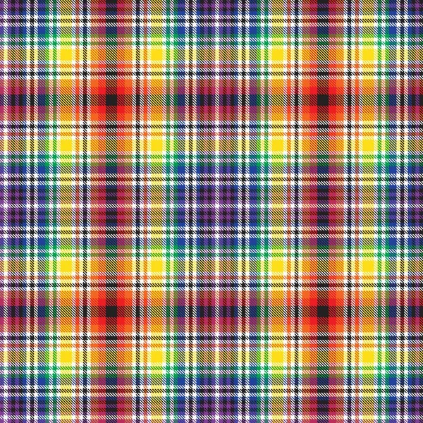 Gökkuşağı Glen Ekose desenli moda tekstil ve grafikleri için uygun kusursuz desen