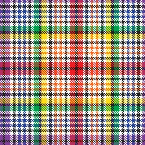 Gökkuşağı Glen Ekose desenli moda tekstil ve grafikleri için uygun kusursuz desen