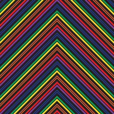 Gökkuşağı sembolü köşegen çizgili desensiz arka plan moda tekstil ve grafikleri için uygun