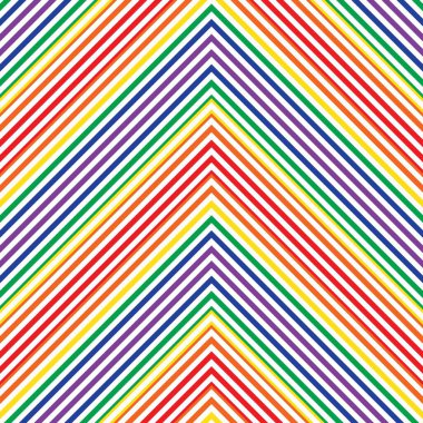 Gökkuşağı sembolü köşegen çizgili desensiz arka plan moda tekstil ve grafikleri için uygun
