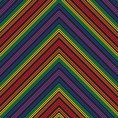 Gökkuşağı sembolü köşegen çizgili desensiz arka plan moda tekstil ve grafikleri için uygun