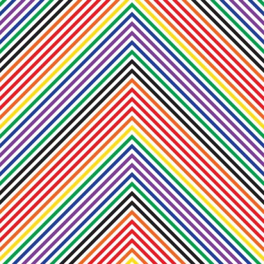 Gökkuşağı sembolü köşegen çizgili desensiz arka plan moda tekstil ve grafikleri için uygun