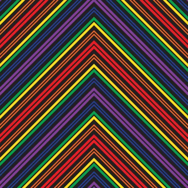 Gökkuşağı sembolü köşegen çizgili desensiz arka plan moda tekstil ve grafikleri için uygun