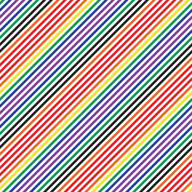 Gökkuşağı köşegen çizgili desensiz arka plan moda tekstil ve grafikleri için uygundur
