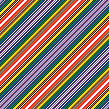 Gökkuşağı köşegen çizgili desensiz arka plan moda tekstil ve grafikleri için uygundur