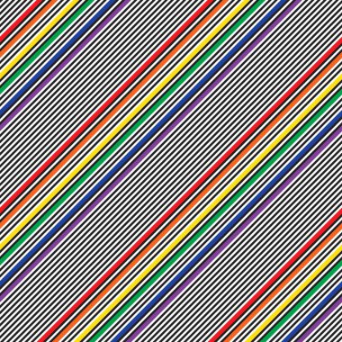 Gökkuşağı köşegen çizgili desensiz arka plan moda tekstil ve grafikleri için uygundur