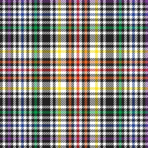 Gökkuşağı Glen Ekose desenli moda tekstil ve grafikleri için uygun kusursuz desen
