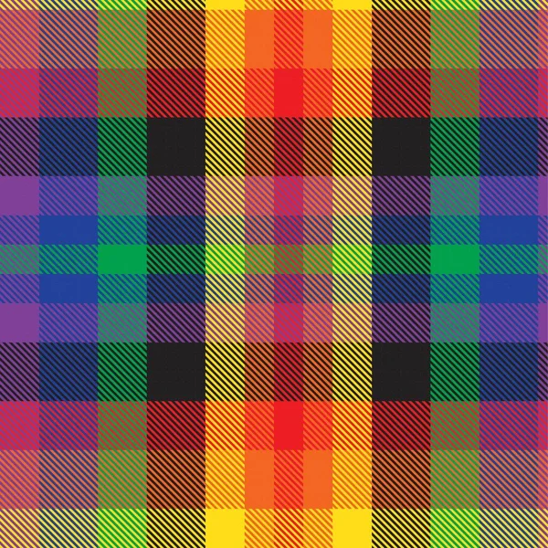 Gökkuşağı Glen Ekose desenli moda tekstil ve grafikleri için uygun kusursuz desen