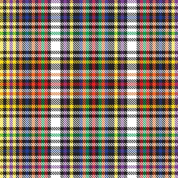 Gökkuşağı Glen Ekose desenli moda tekstil ve grafikleri için uygun kusursuz desen