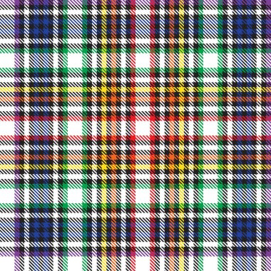 Gökkuşağı Glen Ekose desenli moda tekstil ve grafikleri için uygun kusursuz desen