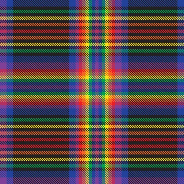 Gökkuşağı Glen Ekose desenli moda tekstil ve grafikleri için uygun kusursuz desen