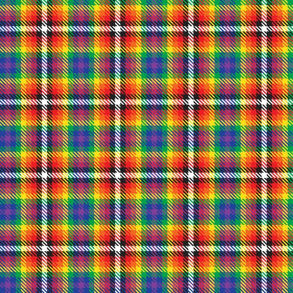 Gökkuşağı Glen Ekose desenli moda tekstil ve grafikleri için uygun kusursuz desen