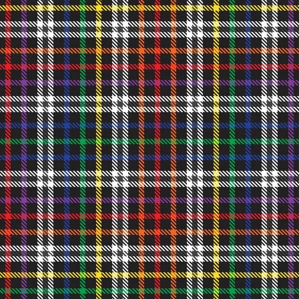 Gökkuşağı Glen Ekose desenli moda tekstil ve grafikleri için uygun kusursuz desen
