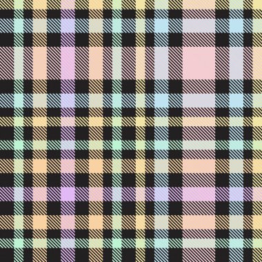 Gökkuşağı Glen Ekose desenli moda tekstil ve grafikleri için uygun kusursuz desen
