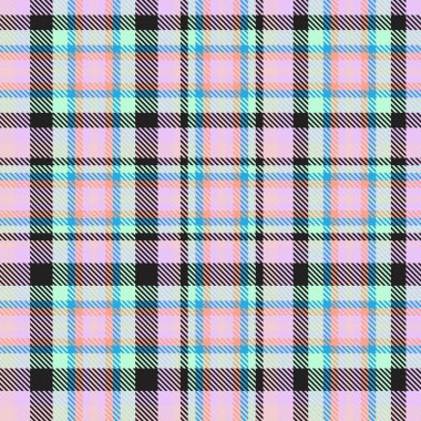 Gökkuşağı Glen Ekose desenli moda tekstil ve grafikleri için uygun kusursuz desen