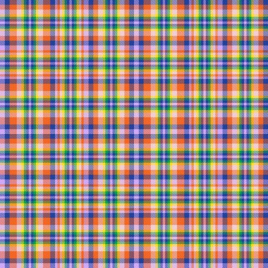 Gökkuşağı Glen Ekose desenli moda tekstil ve grafikleri için uygun kusursuz desen