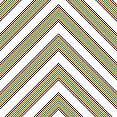 Gökkuşağı sembolü köşegen çizgili desensiz arka plan moda tekstil ve grafikleri için uygun