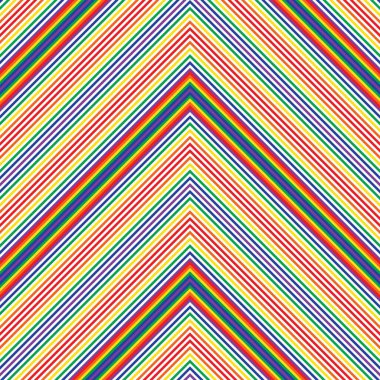 Gökkuşağı sembolü köşegen çizgili desensiz arka plan moda tekstil ve grafikleri için uygun