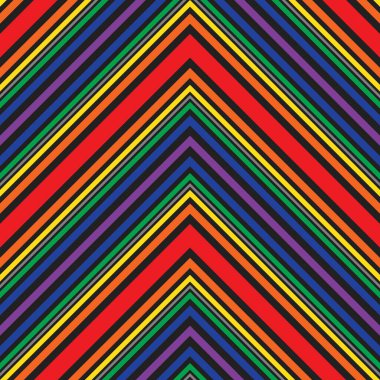 Gökkuşağı sembolü köşegen çizgili desensiz arka plan moda tekstil ve grafikleri için uygun