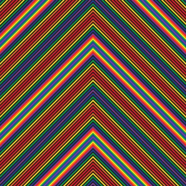 Gökkuşağı sembolü köşegen çizgili desensiz arka plan moda tekstil ve grafikleri için uygun