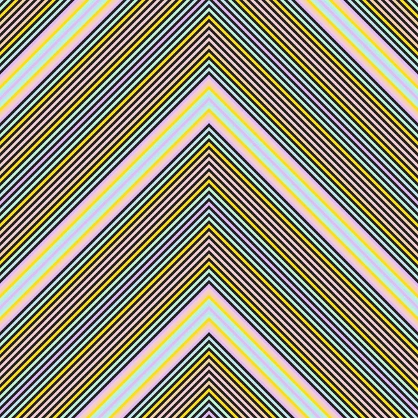 Rainbow Chevron Diagonale Rayé Fond Motif Sans Couture Adapté Pour — Image vectorielle