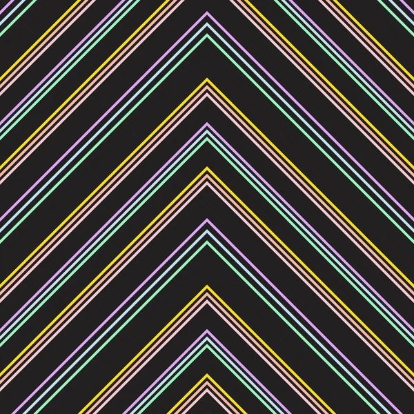 Rainbow Chevron Diagonale Rayé Fond Motif Sans Couture Adapté Pour — Image vectorielle