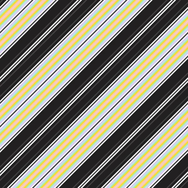Rainbow Diagonal Randig Sömlös Mönster Bakgrund Lämplig För Mode Textilier — Stock vektor