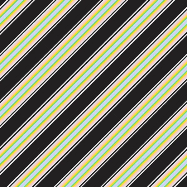 彩虹对角线条纹无缝图案背景适合流行纺织品 — 图库矢量图片