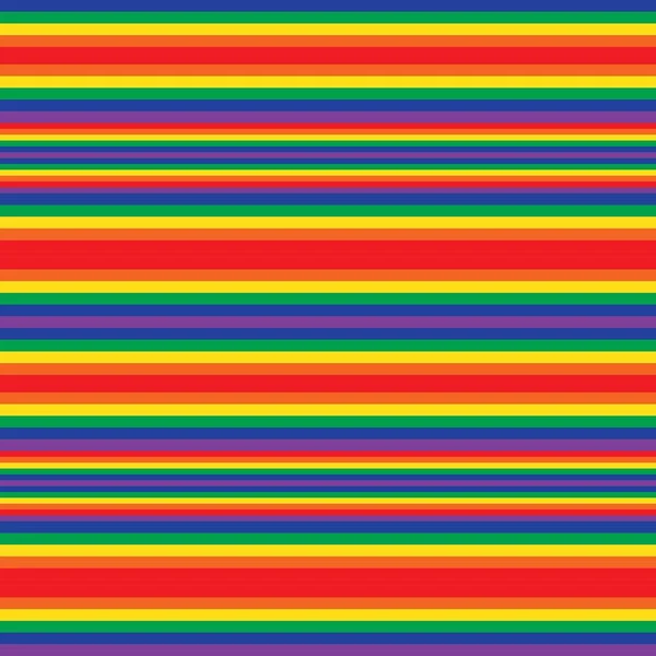 Rainbow Horizontal Rayas Sin Costuras Patrón Fondo Adecuado Para Textiles — Vector de stock