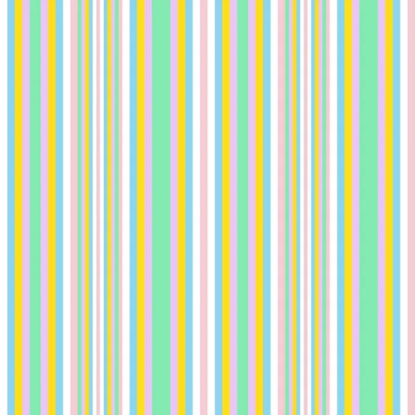 Rainbow Vertical Striped Seamless Pattern Background Suitable Fashion Textiles Graphics — Stock Vector