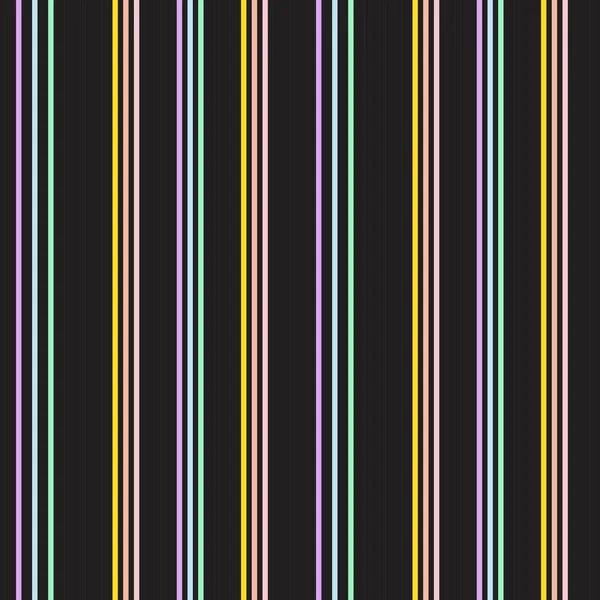 Rainbow Vertical Striped Seamless Pattern Background Suitable Fashion Textiles Graphics — Stock Vector