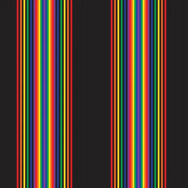 Fondo Patrón Inconsútil Rayado Vertical Del Arco Iris Adecuado Para — Vector de stock