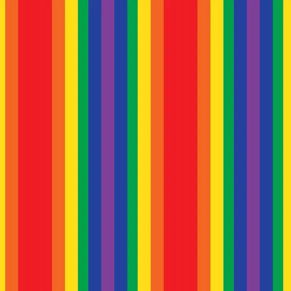 Rainbow Vertical Striped Seamless Pattern Background Suitable Fashion Textiles Graphics — Stock Vector