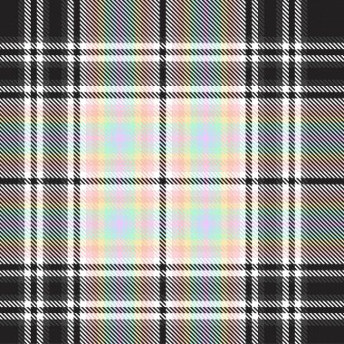 Gökkuşağı Tartan Glen Ekoseli Moda tekstil ve grafikleri için uygun kusursuz desen