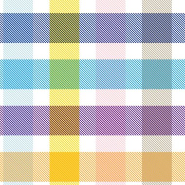 Gökkuşağı Tartan Glen Ekoseli Moda tekstil ve grafikleri için uygun kusursuz desen