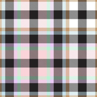 Gökkuşağı Tartan Glen Ekoseli Moda tekstil ve grafikleri için uygun kusursuz desen