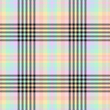 Gökkuşağı Tartan Glen Ekoseli Moda tekstil ve grafikleri için uygun kusursuz desen
