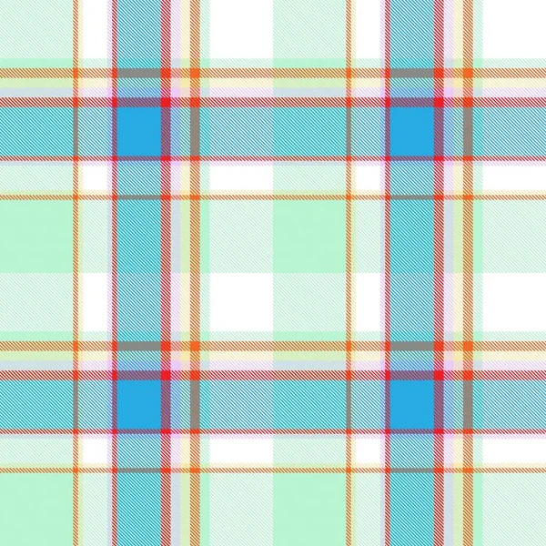 Rainbow Tartan Glen Patrón Sin Costura Texturizado Cuadros Adecuado Para — Vector de stock