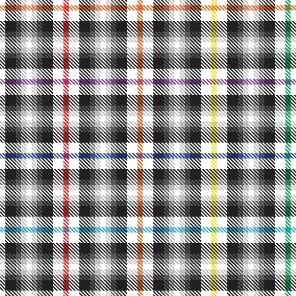 Gökkuşağı Tartan Glen Ekoseli Moda tekstil ve grafikleri için uygun kusursuz desen