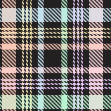 Gökkuşağı Tartan Glen Ekoseli Moda tekstil ve grafikleri için uygun kusursuz desen